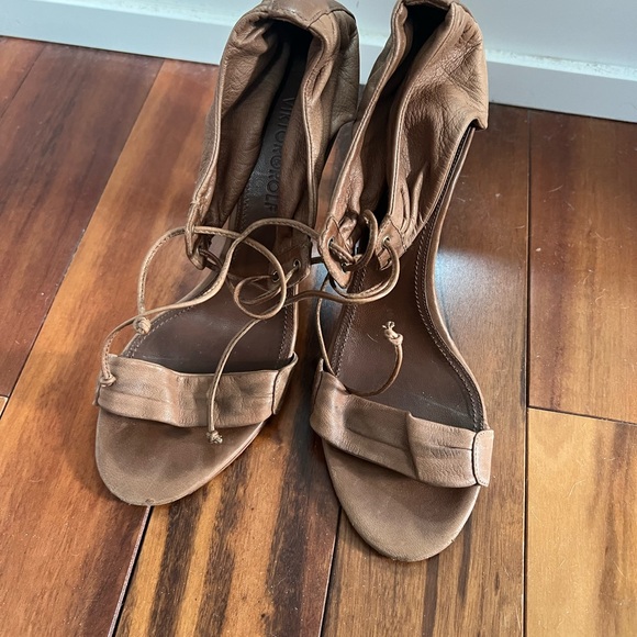 Viktor and Rolf camel shoes 38 - Picture 5 of 6